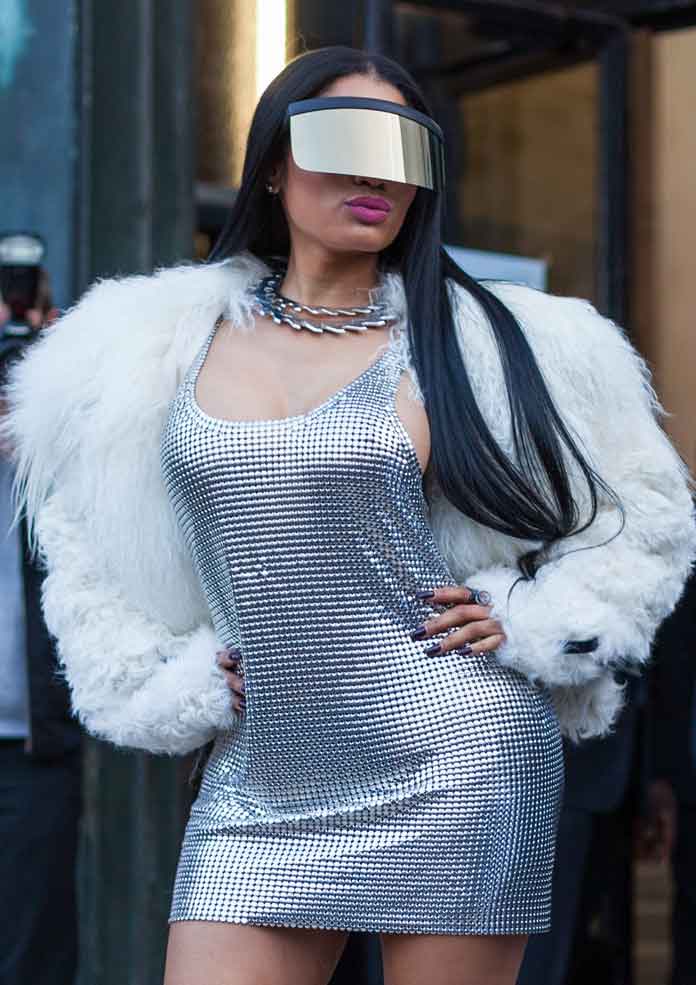 Paris Fashion Week Womenswear Fall/Winter 2017/2018 - Rick Owens - Outside Arrivals: Nicki Minaj