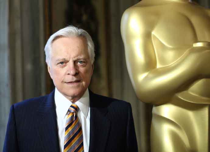 NEW YORK - FEBRUARY 14: Official biographer of the Academy Awards Robert Osborne poses for a photo at the 81st Annual Academy Award nominated short film screening at the Academy Theatre at Lighthouse International on February 14, 2009 in New York City. (Photo by Neilson Barnard/Getty Images)