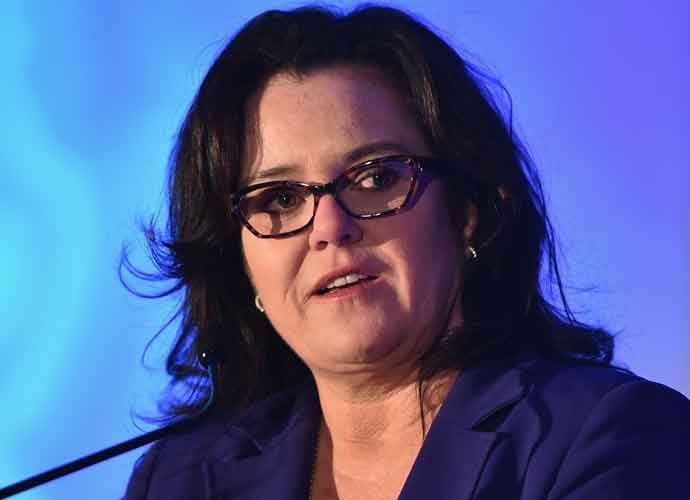 Rosie O'Donnell leads anti-Trump rally: NEW YORK, NY - FEBRUARY 07: Presenter Rosie O'Donnell speaks on stage at the 5th Annual Athena Film Festival Ceremony & Reception at Barnard College on February 7, 2015 in New York City. (Photo by Mike Coppola/Getty Images for Athena Film Festival)