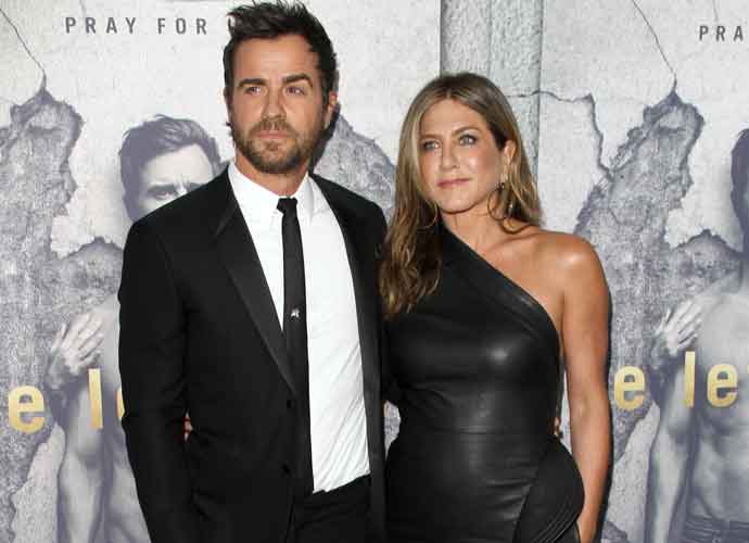 Premiere of HBO's 'The Leftovers' Season 3 - Arrivals: Justin Theroux, Jennifer Aniston