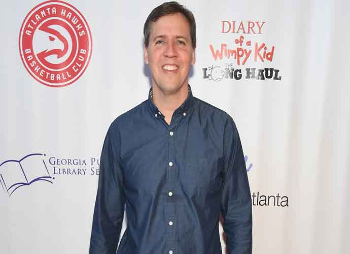 ATLANTA, GA - MAY 14: Author Jeff Kinney attends 'Diary Of A Wimpy Kid: The Long Haul' Atlanta screening hosted by Dwight Howard at Regal Atlantic Station on May 14, 2017 in Atlanta, Georgia. (Photo by Paras Griffin/Getty Images for D12 Foundation)