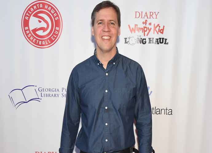 ATLANTA, GA - MAY 14: Author Jeff Kinney attends 'Diary Of A Wimpy Kid: The Long Haul' Atlanta screening hosted by Dwight Howard at Regal Atlantic Station on May 14, 2017 in Atlanta, Georgia. (Photo by Paras Griffin/Getty Images for D12 Foundation)