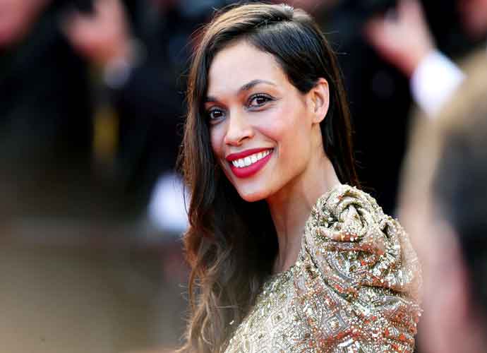 CANNES, FRANCE - MAY 21: Actress Rosario Dawson attends the 'Cleopatra' premiere during The 66th Annual Cannes Film Festival at The 60th Anniversary Theatre on May 21, 2013 in Cannes, France. (Photo by Vittorio Zunino Celotto/Getty Images)