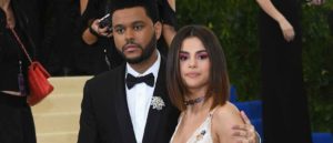 NEW YORK, NY - MAY 01: The Weeknd and Selena Gomez attend the 'Rei Kawakubo/Comme des Garcons: Art Of The In-Between' Costume Institute Gala at Metropolitan Museum of Art on May 1, 2017 in New York City.