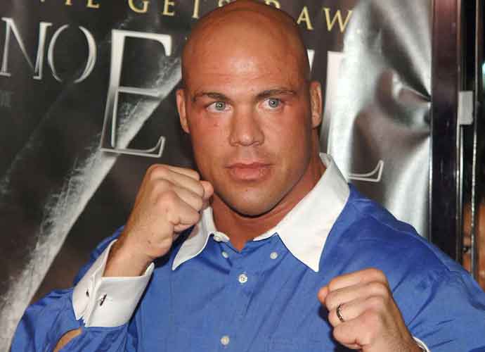 Kurt Angle, WWE Smackdown Superstar during 'See No Evil' Premiere - Arrivals in Los Angeles, California, United States. (Photo by J.Sciulli/WireImage for LIONSGATE)