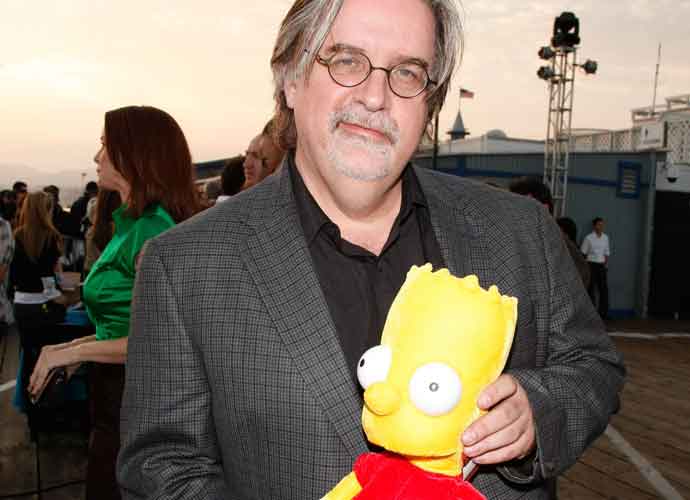 SANTA MONICA, CA - JULY 14: 'Simpsons'creator Matt Groening arrives at the FOX All-Star Party at the Pier held at Pacific Park on the Santa Monica Pier on July 14, 2008 in Santa Monica, California. (Photo by Kevin Winter/Getty Images for Fox)