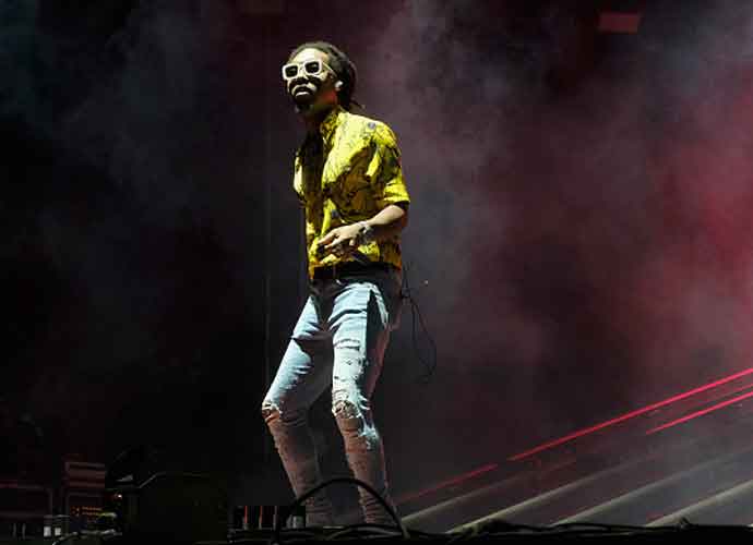INDIO, CA - APRIL 15: Rapper Takeoff of Migos performs at the Outdoor Stage during day 2 of the Coachella Valley Music And Arts Festival (Weekend 1) at the Empire Polo Club on April 15, 2017 in Indio, California. (Photo by Frazer Harrison/Getty Images for Coachella)