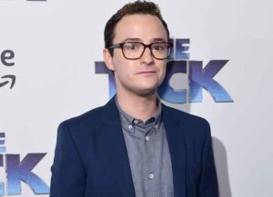 NEW YORK, NY - AUGUST 16: actor Griffin Newman attends 'The Tick' Blue Carpet Premiere at Village East Cinema on August 16, 2017 in New York City. (Photo by Jamie McCarthy/Getty Images)
