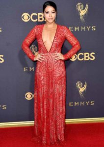 Gina Rodriguez at 2017 Emmys