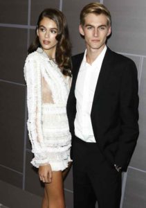 Kaia Gerber and Presley Gerber at New York Fashion Week - Daily Front Row's Fashion Media Awards - Arrivals