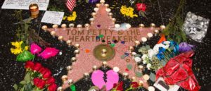 Fans gather to mourn the death of Tom Petty at his star on the Hollywood Walk of Fame in Los Angeles, California, after it had been announced that the musician had died at the age of 66.