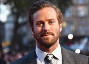 LONDON, ENGLAND - OCTOBER 16: Armie Hammer attends the 'Free Fire' Closing Night Gala screening during the 60th BFI London Film Festival at Odeon Leicester Square on October 16, 2016 in London, England. (Photo by Gareth Cattermole/Getty Images for BFI)