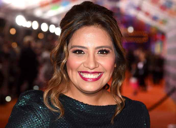 LOS ANGELES, CA - NOVEMBER 08: Actress Cristela Alonzo arrives at the premiere of Disney Pixar's 'Coco' at the El Capitan Theatre on November 8, 2017 in Los Angeles, California. (Photo by Kevin Winter/Getty Images)