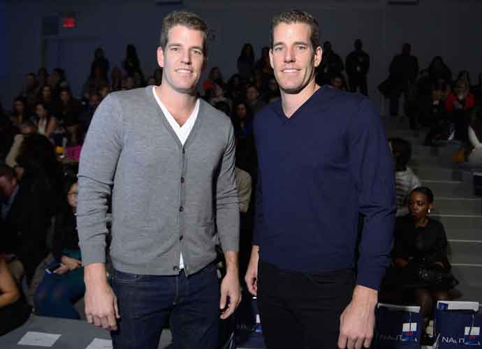 NEW YORK, NY - FEBRUARY 08: Tyler and Cameron Winklevoss attend the Nautica Men's Fall 2013 fashion show during Mercedes-Benz Fashion Week at The Stage at Lincoln Center on February 8, 2013 in New York City. (Photo by Michael Loccisano/Getty Images for Mercedes-Benz Fashion Week)