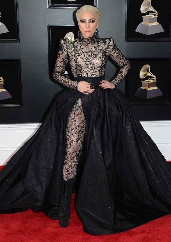 Lady Gaga wears Armani Privé