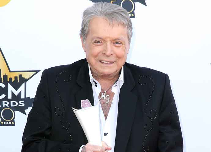 Mickey Gilley attends 50th Academy of Country Music Awards Arrivals at AT & T Stadium in Arlington, Texas