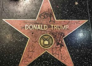 Donald Trump's Star On Hollywood Walk Of Fame Defaced Again