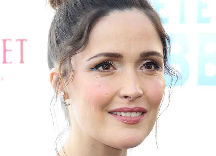 Rose Byrne attends Peter Rabbit World Premiere held at The Grove in Los Angeles, California.