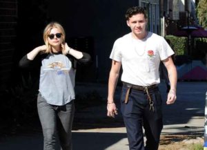 Brookyln Beckham and girlfriend Chloe Moretz enjoys a lunch date at Good Neighbor restaurant in Studio City as they continue to celebrate Chloe's birthday week.