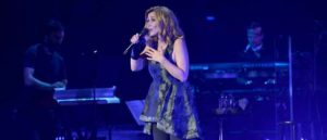 Lara Fabian performs at The Fillmore Miami Beach as part of the Camouflage World Tour