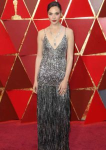 Gal Gadot attends the Oscars 2018