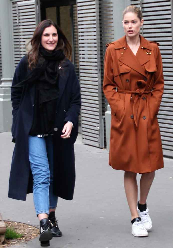 Get The Look For Less: Doutzen Kroes's Oversized Trench Coat