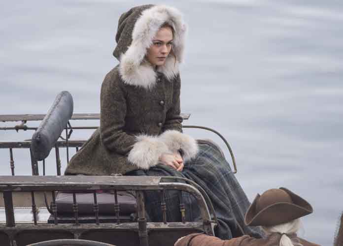 Sophie Skelton – Outlander film crew and actors are spotted filming at a harbour in Dunure Scotland for Season 4.