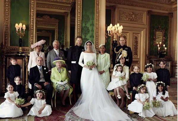 The Royal Wedding Portrait, Like Wedding Itself, Quietly Bucks Tradition [PHOTOS]