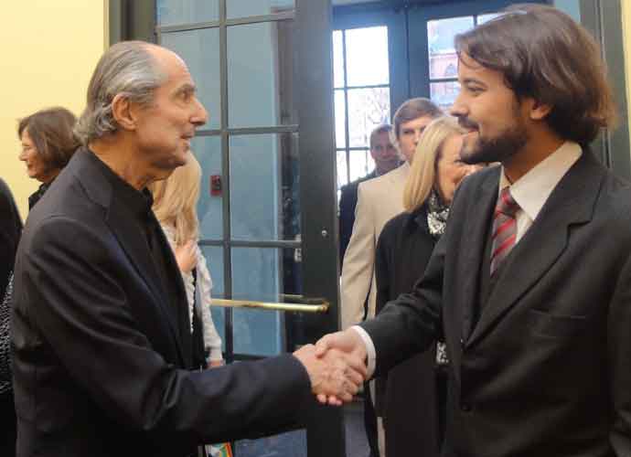 Philip Roth meets Brazilian author Felipe Franco Munhoz (photo: Wikimedia/Eliane Lucina)