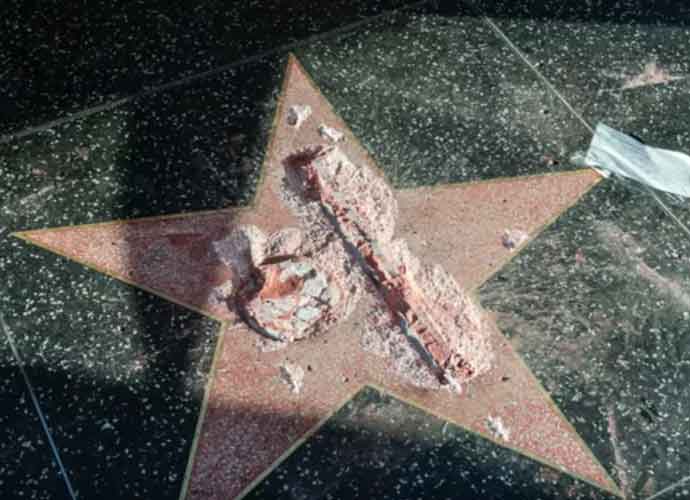 Donald Trump's Walk of Fame star is ruined again