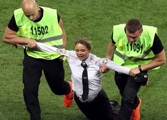 Pussy Riot Protestors Arrested During World Cup Final For Charging Onto Field Uinterview