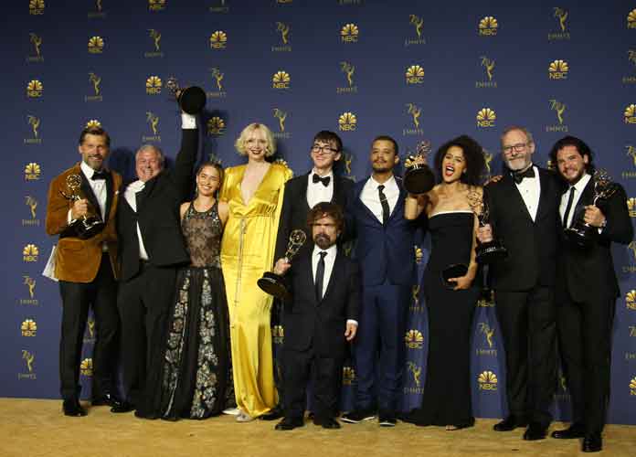 Game of Thrones cast at Emmys 2018