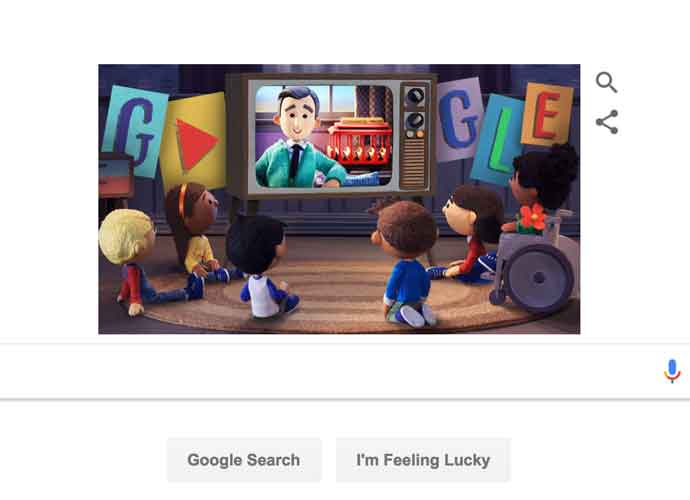 Google Doodles Celebrates 'Mister Rogers' Today