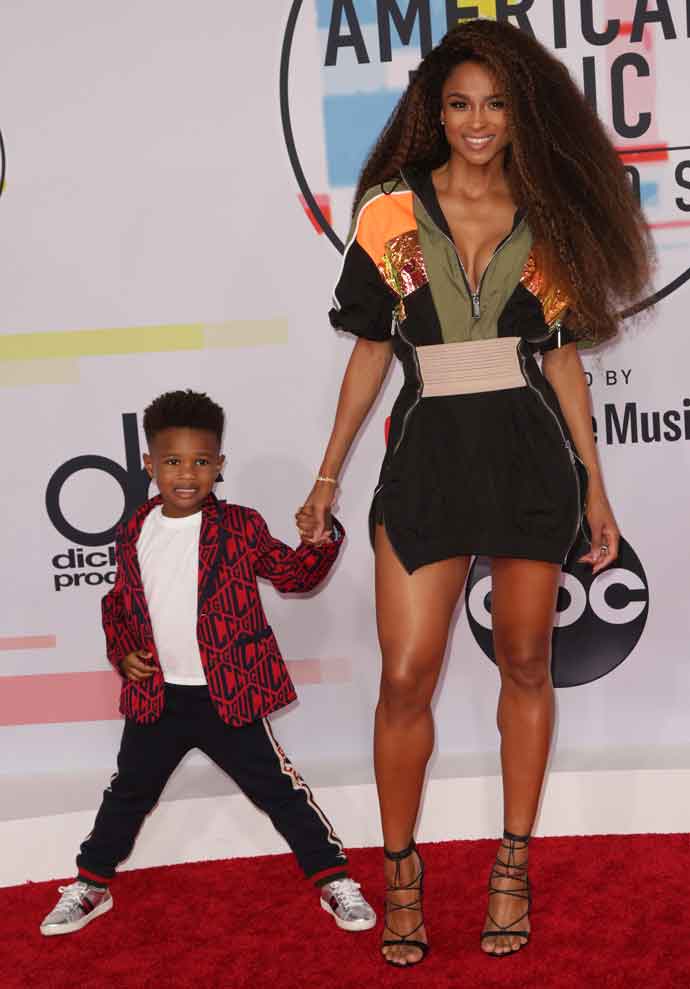 Ciara's Takes Her 4-Year-Old Son, Future, As Date To AMAs [PHOTOS]