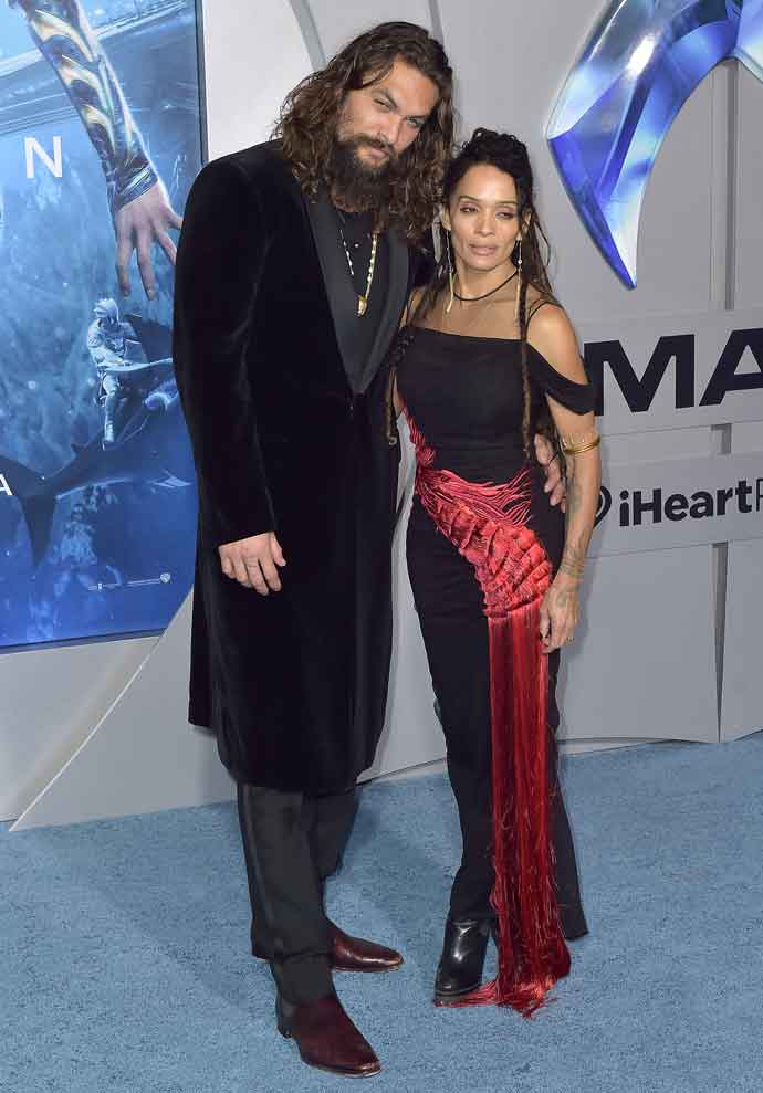 Jason Momoa and Lisa Bonet Attend The Hollywood Premiere Of ‘Aquaman’