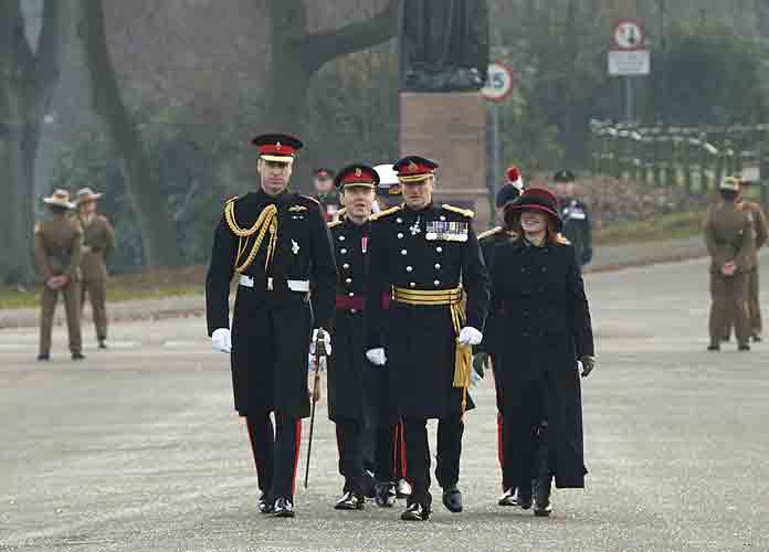 Caption : Prince William, The Duke of Cambridge attends the Sovereign's Parade at the Royal Military Academy Sandhurst PersonInImage : Prince William,Duke of Cambridge Credit : WENN