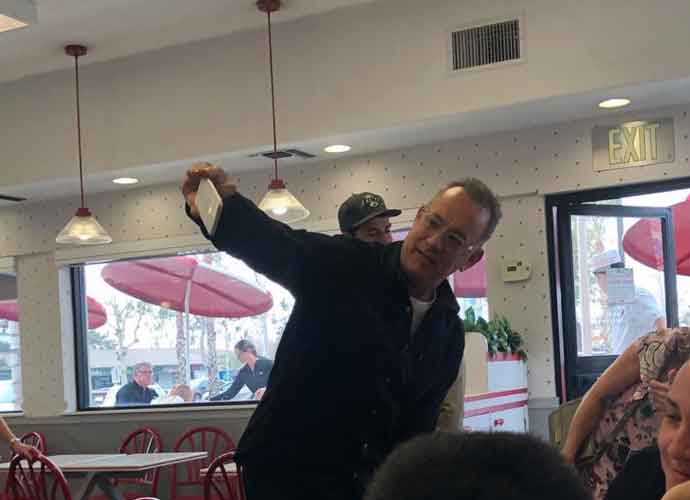 Tom Hanks Surprised Fans At In-N-Out Burger, Buys Them Lunch