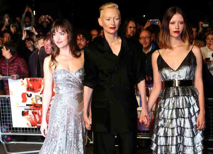 Dakota Johnson, Tilda Swinton & Mia Goth Stun At 'Suspiria' Premiere