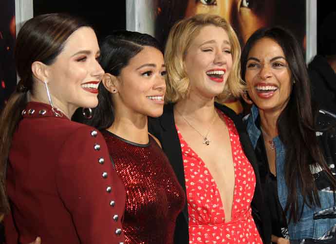 Sophia Bush, Gina Rodriguez, Yael Grobglas & Rosasio Dawson Stun At Miss Bala Premiere