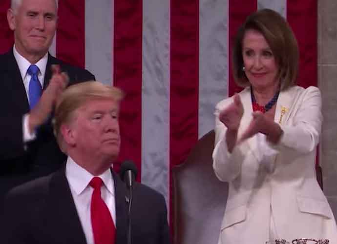 Memes Of Nancy Pelosi Sarcastically Clapping At Trump During State Of The Union Goes Viral