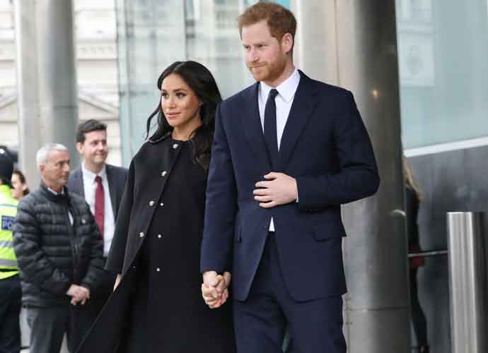 Very Pregnant Meghan Markle & Prince Harry Visit New Zealand House In London To Pay Condolences (Photo: Getty)