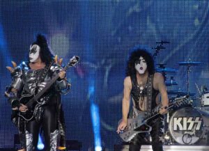 KISS performs live (Image: Getty)