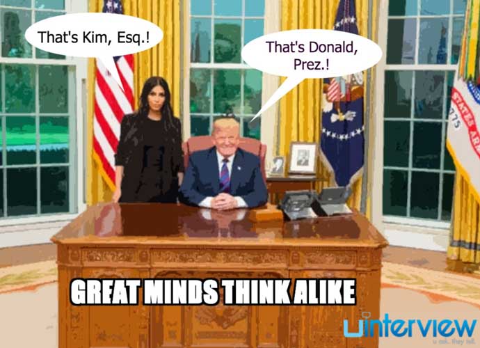Kim Kardashian & Donald Trump Meme