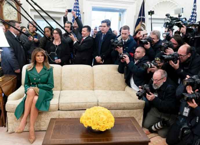 White House Celebrates Melania Trump's Birthday With Bizarre Photo