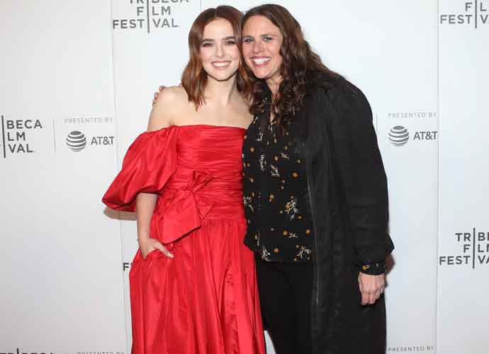 Zoey Deutch & Director Tanya Wexler Attends Premiere Of ‘Buffaloed’ At 2019 Tribeca Film Festival (Image: Getty)