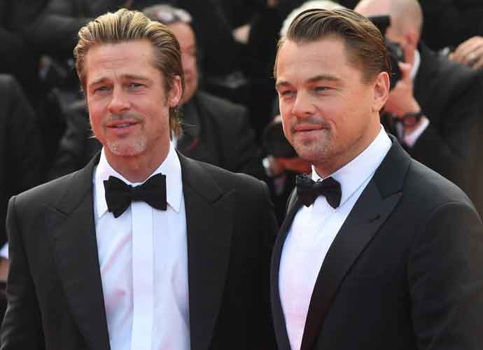 Brad Pitt & Leonardo DiCaprio Hug On Red Carpet At 2019 Cannes Film Festival