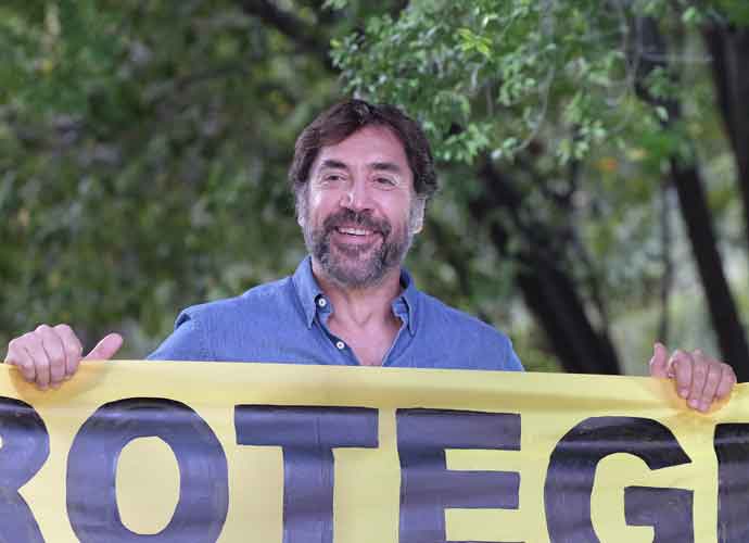 Javier Bardem Demands Protection Of Oceans At Greenpeace Protest In Madrid