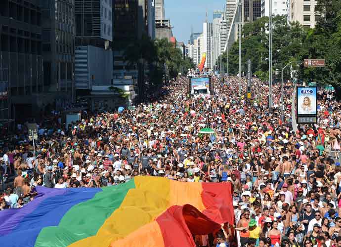 LGBT Pride Parade in Sao Paulo (Image: Getty)