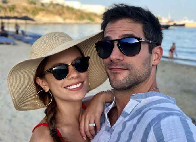 'Pretty Little Liars' Star Brant Daugherty & Kim Hidalgo Honeymoon In Greece
