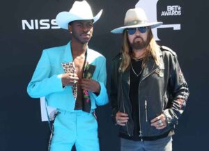 Lil Nas X And Billy Ray Cyrus At The 2019 BET Awards (Image: Getty)